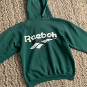 *SOLD*Green Reebok Sweatshirt